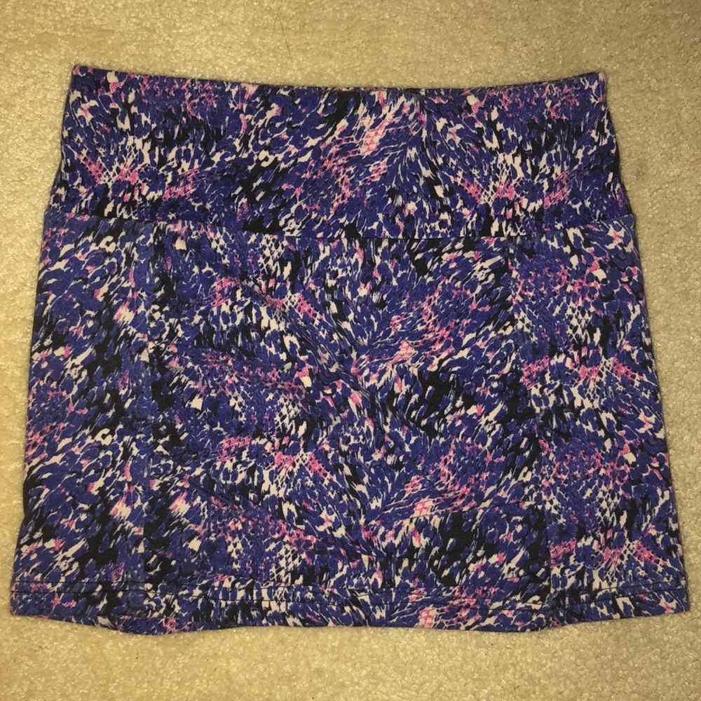 Free People Snake print Mini Skirt, Size M - Picture 2 of 5